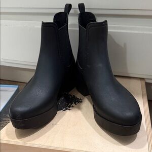 Jeffrey Campbell Black Ankle Booties